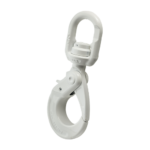 Estil wartelende ooghaak, zelfsluitend met ontgrendelingspal, Grade 80 GKE